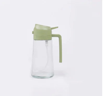 New Two-in-one Glass Oil Pot Kitchen Soy Sauce Bottle Atomization Bottle