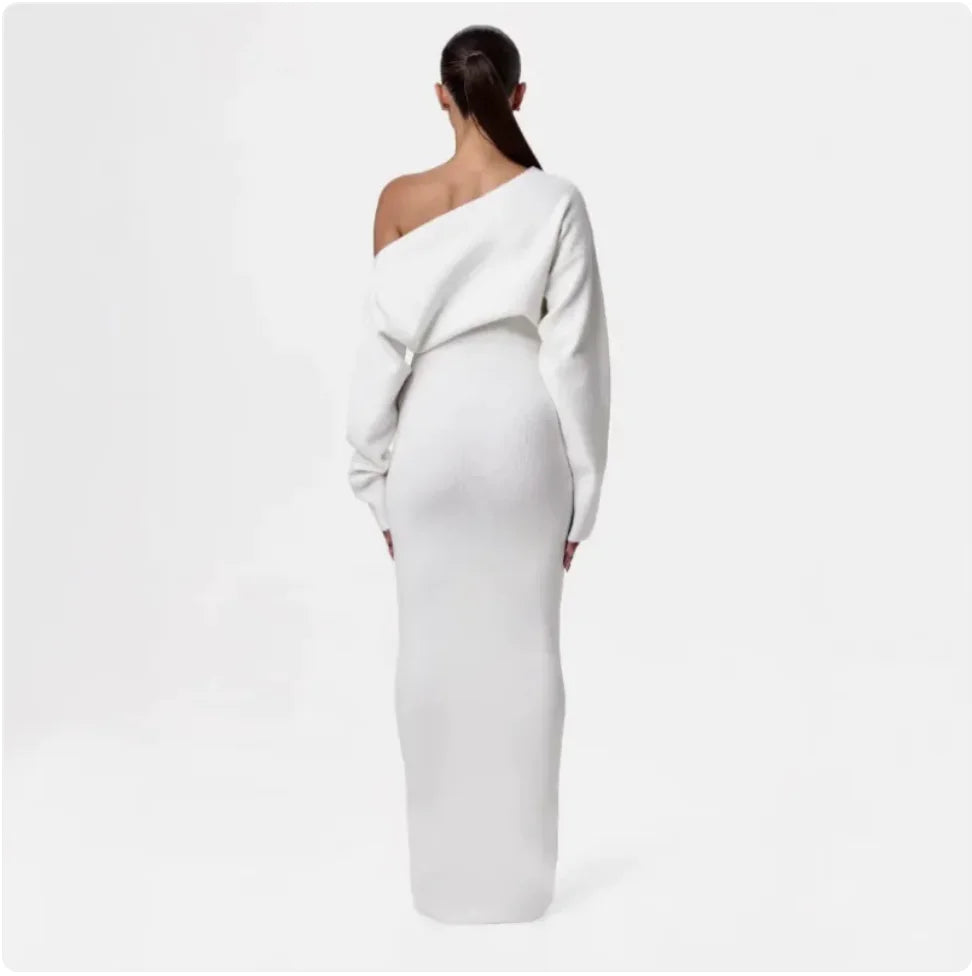 Women's Slim Fit Long Sleeve Dress
