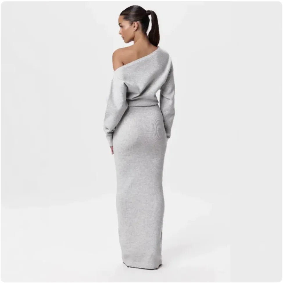 Women's Slim Fit Long Sleeve Dress