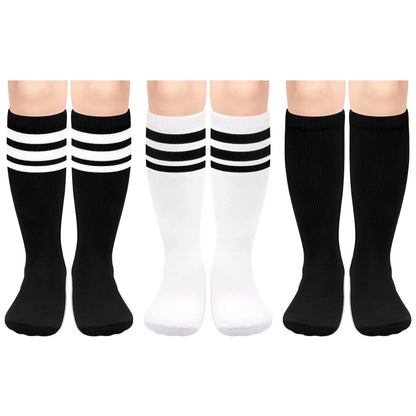 Olreco Toddler Soccer Socks 2T Toddler Baseball Socks Boys Soccer Socks Toddler 3T Girls Soccer Socks Boys Baby Knee High Socks