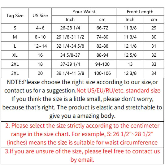 High Waist Tummy Control Panties