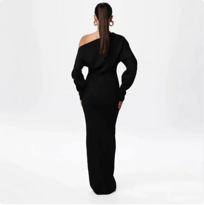 Women's Slim Fit Long Sleeve Dress