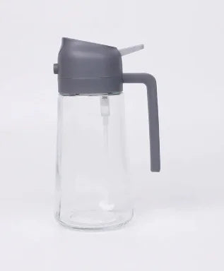 New Two-in-one Glass Oil Pot Kitchen Soy Sauce Bottle Atomization Bottle