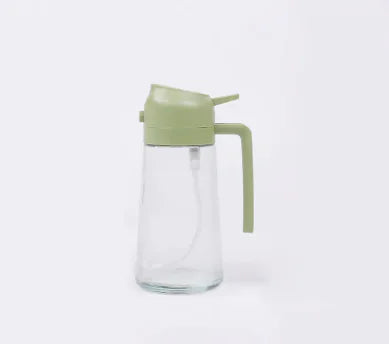 New Two-in-one Glass Oil Pot Kitchen Soy Sauce Bottle Atomization Bottle
